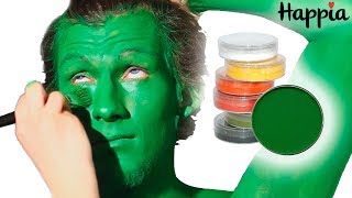 Зелёный аквагрим в шайбе / Обзор Зелёный аквагрим в шайбе / Обзор