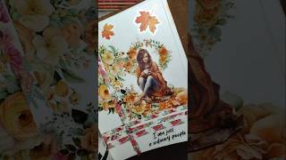 ASMR journaling 🥰😍 #scrapbooking #journal #asmr #youtubeshorts #shorts #relaxing #satisfying #cute