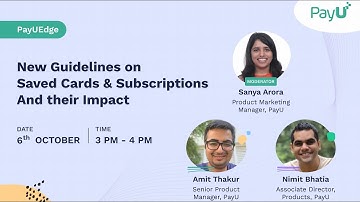 ‘New Guidelines on Saved Cards & Subscriptions and their Impact’