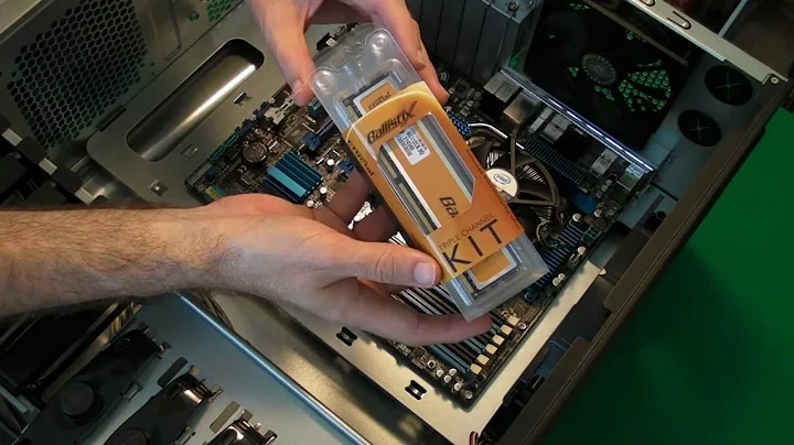 PC Build Series - Video 4 - Installing Crucial Ballistix Triple Channel Memory Kit