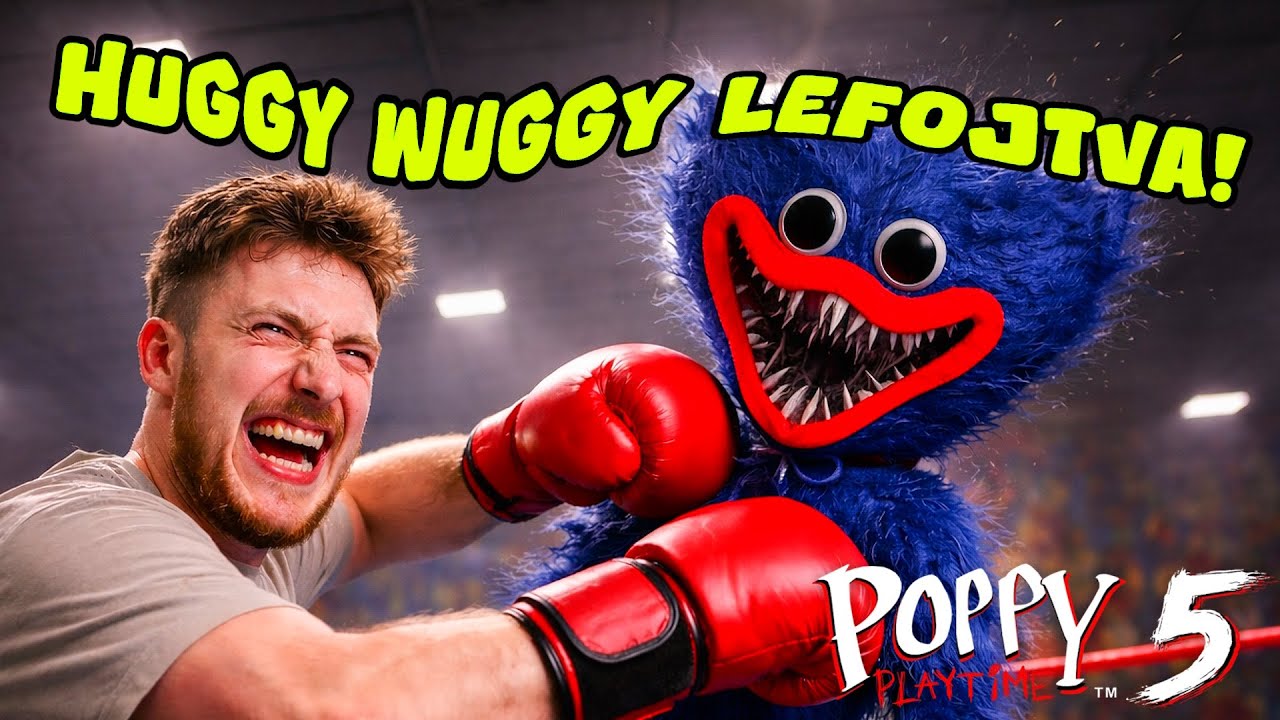 Huggy Wuggy csicskítása | Poppy Playtime Chapter 5