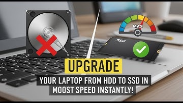 Upgrade Your Laptop from HDD to SSD in Minutes | Boost Speed Instantly!
