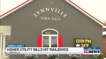 Higher utility bills hit Lynnville mailboxes