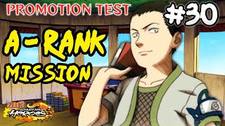Naruto: Ultimate Ninja Heroes PSP Gameplay Bagian 30 Promotion Test A - Rank Mission screenshot 1