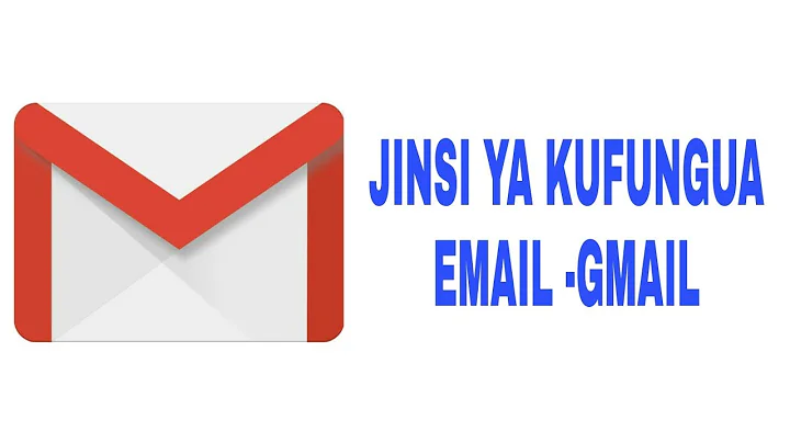 jinsi ya kufungua Email kwa kutumia simu yako