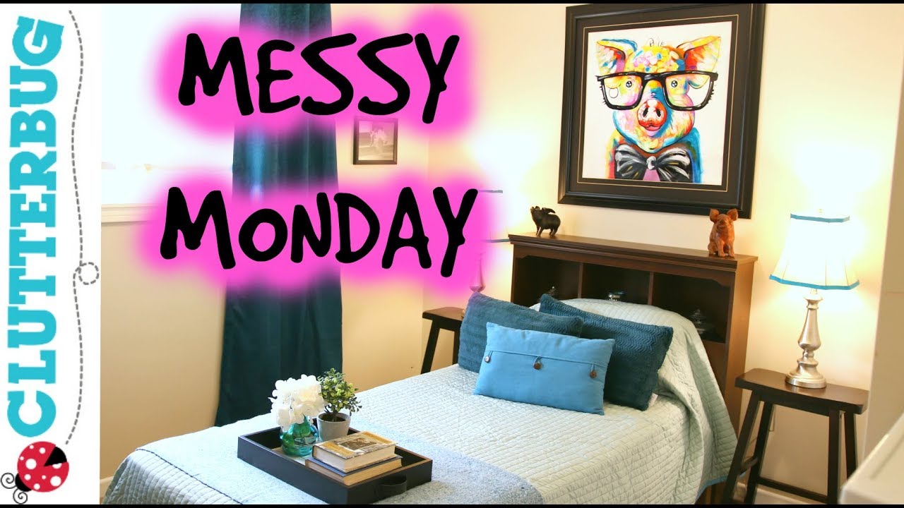 Messy Monday Guest Room Makeover on a Budget YouTube