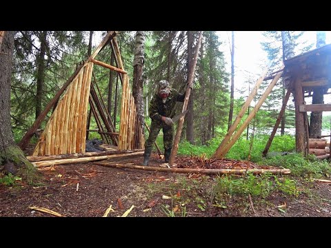 Видео: СОБРАЛИСЬ и УЕХАЛИ в ИЗБУ на ТРИ НОЧИ. ТАЁЖНЫЙ БЫТ на КОРДОНЕ. ПОГОДА не ПОМЕХА. Часть третья.