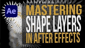 Mastering Shape Layers in After Effects #AfterEffects #ShapeLayers
