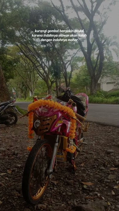 story wa vijar 😁 banyakin modal, Vixion jari-jari :)