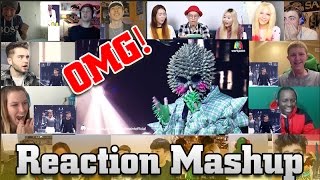 Set Fire To The Rain - หน้ากากทุเรียน | THE MASK SINGER หน้ากากนักร้อง Reactions Mashup