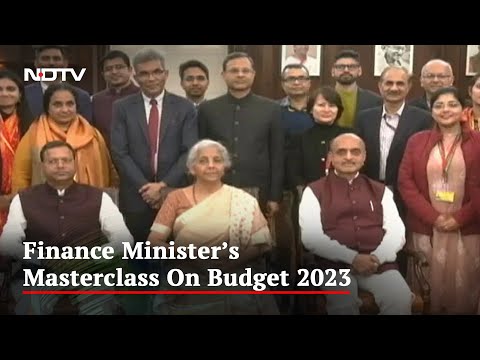 Finance Minister's Masterclass On Budget 2023 - NDTV