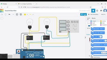 Simulasi Arduino Menggunakan TinkerCad - 02 Running Lampu AC