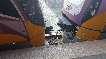 VLine VLocity trains coupling up. Cristian Lawal