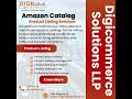 Maximize Your Sales with Expert Amazon Catalog Product Listing Services: #ecommercecatalog #seller