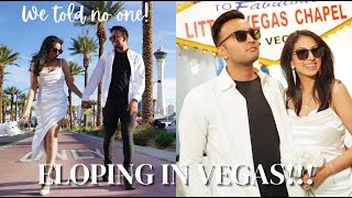 WE ELOPED IN VEGAS!!! | Vlog + Elopement | Eloping in Vegas!