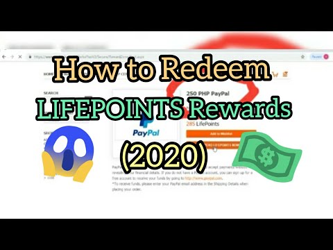 LifePoints - How To Redeem Rewards [Legit Paying Online Survey Site 2021]