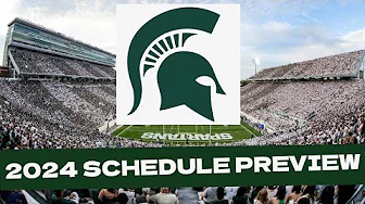 Michigan State 2024 College Football Schedule Preview/Projected Record thumbnail