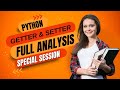 Getter and Setter Method with Code Example in Python | #Python #GetterSetter #OOP #PythonCode