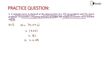 3rd Numerical of Vertical Alignment - Highway Geometric Design - Transportation Engineering 1