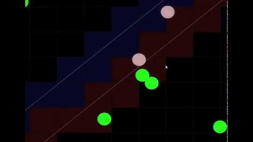 CG #1 Collision Detection with 100,000 discs - Abstraction using bresenhams line drawing algorithm.