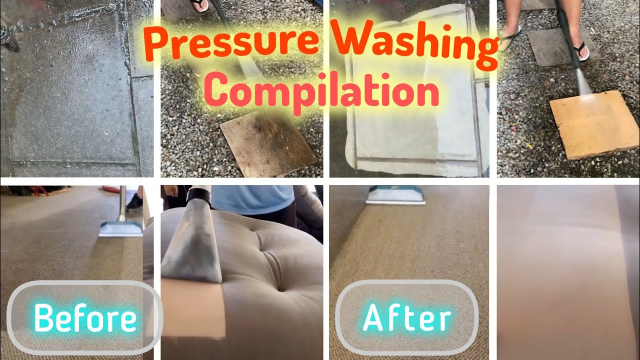 Oddly Satisfying Pressure Washing Compilation | Before & After ...