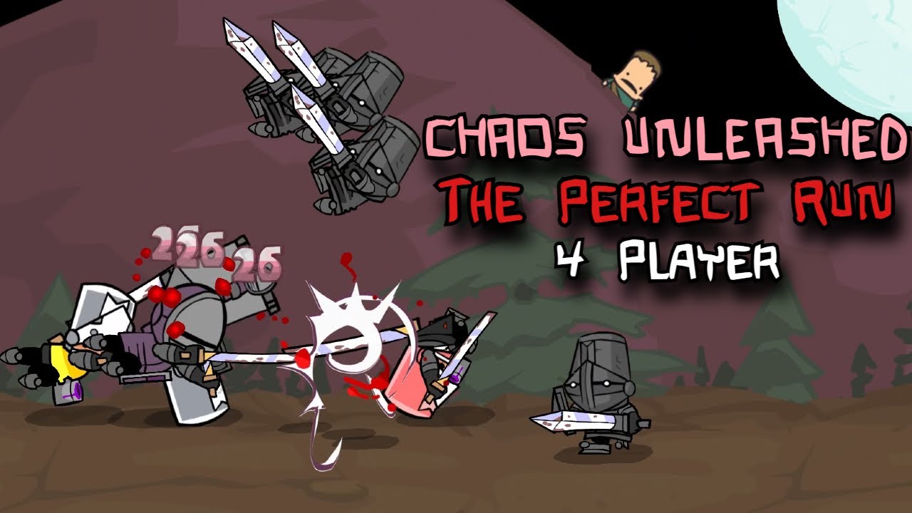Chaos Unleashed: The Perfect Run 4 Player (Castle Crashers Modded)