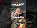 The Best Camping Breakfast in Alaska @OutdoorBoys  #nature  #shorts
