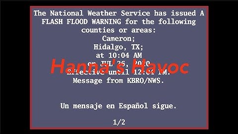 EAS Reenactment Mock: Hanna