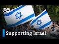 Berlin hosts large rally in solidarity with Israel | DW News