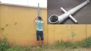 How to make a Periscope using PVC Pipe - Simple Submarine Binoculars