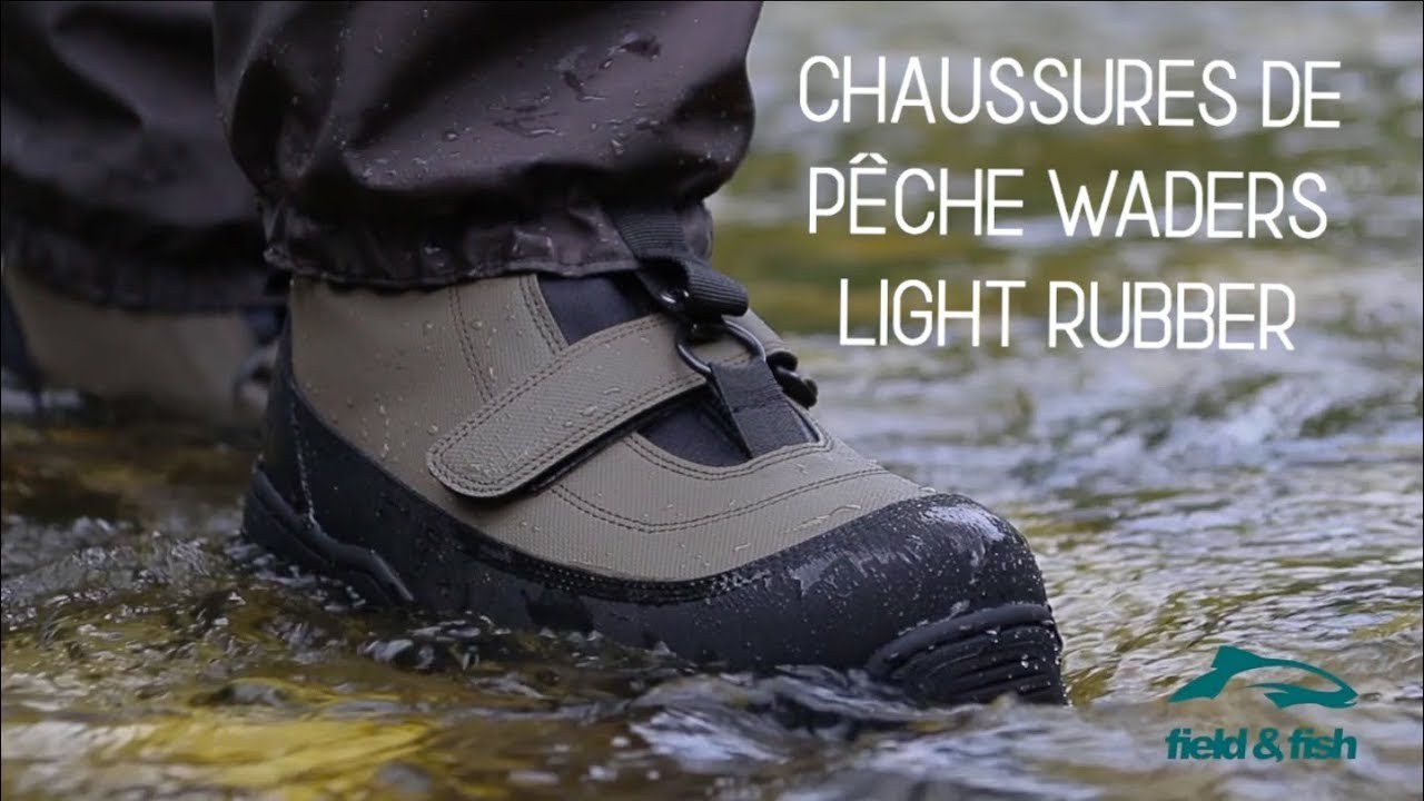 Pourquoi pêcher avec des chaussures de wading ?