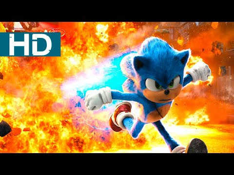 Kirpi Sonic (2020) - Sonic vs Dr. Eggman (2/3) | Movie CLIP HD