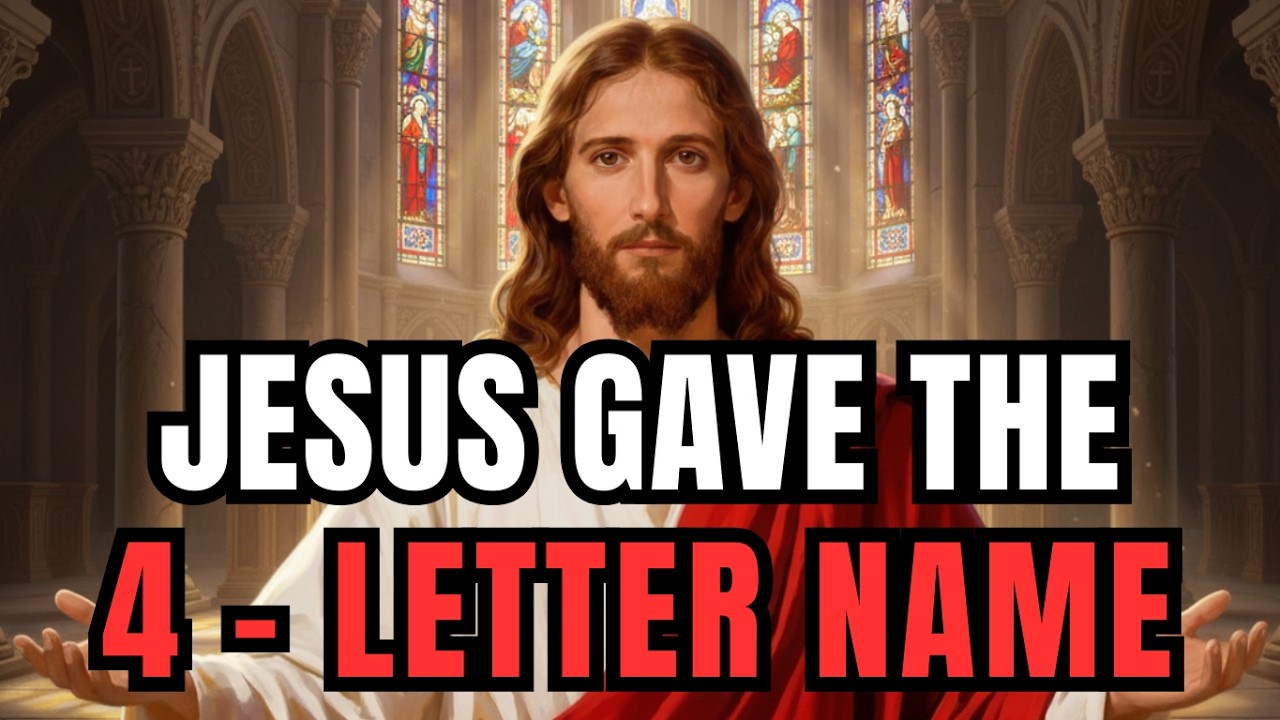 CHOSEN ONES, JESUS REVEALED THE 4 LETTER NAME ABBA THAT SILENCES FEAR AND RESTORES POWER