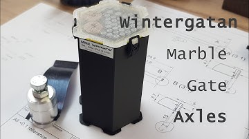 Wintergatan MMX Clock Escapement Marble Gate Axles