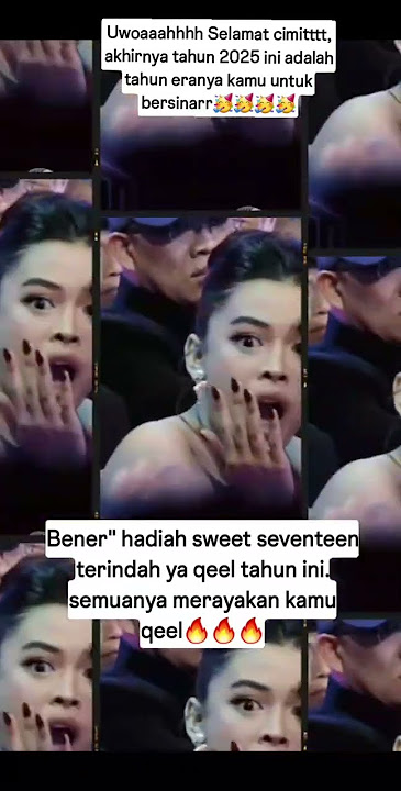 kamu layak bahagia, disayang dan semoga semakin sukses kesayangan kami🥰🥰 #asmaragenz #aqeelacalista