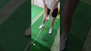 팔을 늘어뜨리고 #golf #유재민프로 #연예인골프