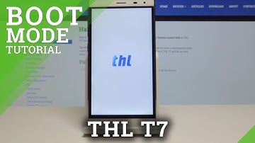How to Enter & Quit Boot Mode in THL T7 - Boot Mode Tutorial