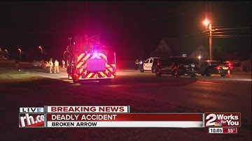Deadly accident in Broken Arrow
