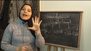 اسماء الاشارة هذا،هذه،هذان،هاتان،هؤلاء  لغة عربية نحو الصف الثاني