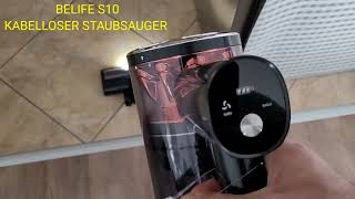 Belife S10 Kabelloser Staubsauger. Kaplosuz Elektrikli Süpürge. Şarjlı Elektrikli Süpürge.