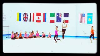 R.G - Stag leap with ring backbend