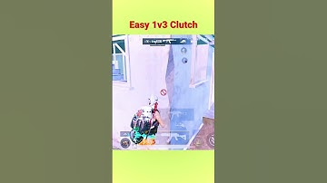 Easy 1v3 Clutch🔥|| #shorts #viralshorts #viral #trending #bgmi #pubg #attitudestatus