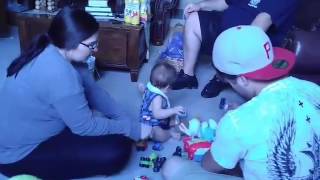 Lorenzo's first Easter 2017