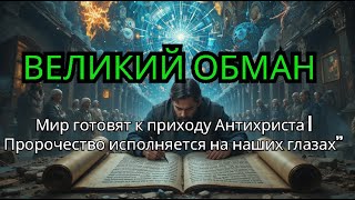 “ВЕЛИКИЙ ОБМАН: Мир готовят к приходу Антихриста | Пророчество исполняется на наших глазах”