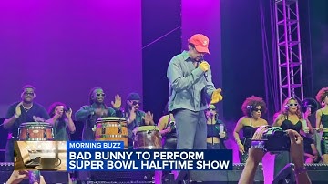 Bad Bunny announced as Super Bowl LX halftime performer