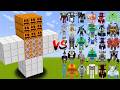 ALPHA MUTANT IRON GOLEM vs All Minecraft Creepypasta Mutant mobs - Minecraft Mob Battle
