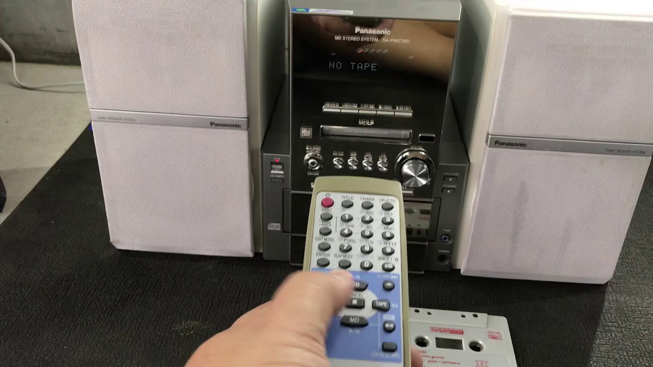 Component Panasonic SA-PM57MD (3) - YouTube