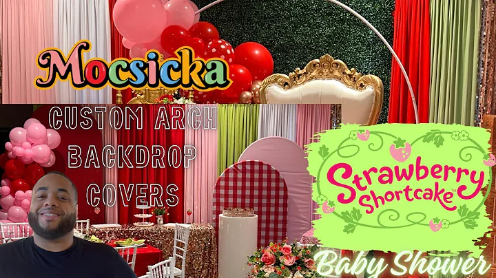 Strawberry Shortcake Baby Shower | Decorate With Me | EOE Designs