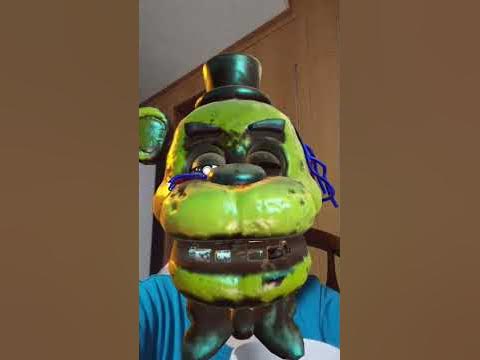 маска голден фредди - YouTube