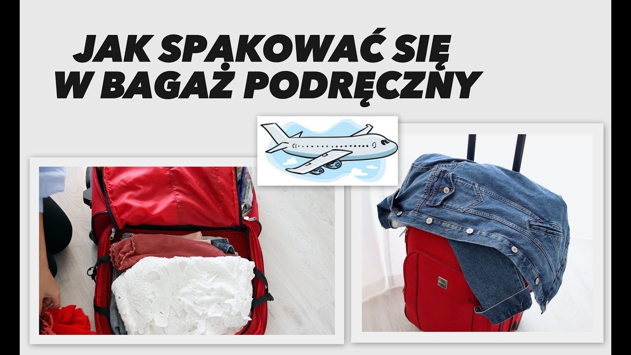 Jak spakować się w bagaż podręczny I loveandgreatshoes